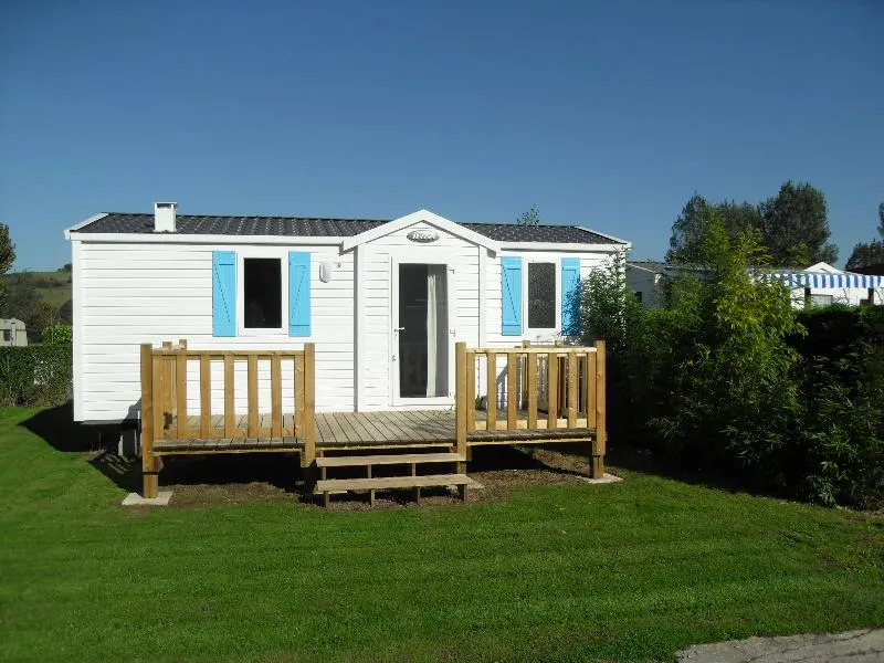 Location - Mobilhome Super Mercure 27.5M² - 2 Chambres - Camping Le Marqueval