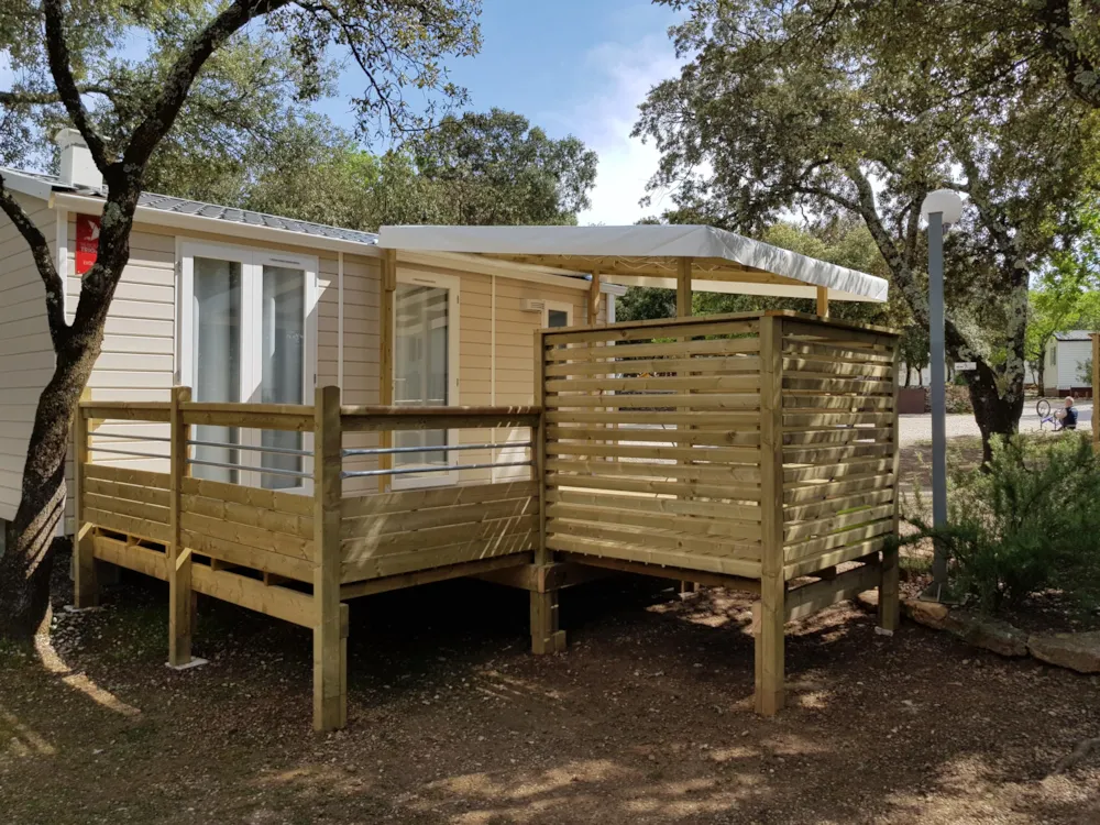 Mietunterkunft - Mobilheim Trigano 24 M² - 2018 - DOMAINE DE LA CHAMARADE