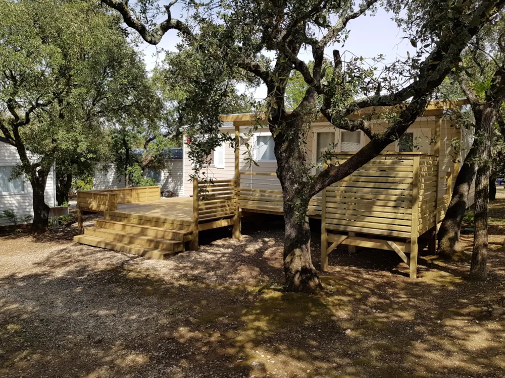 Mietunterkunft - Mobilheim Trigano 35M² - 2018 - DOMAINE DE LA CHAMARADE
