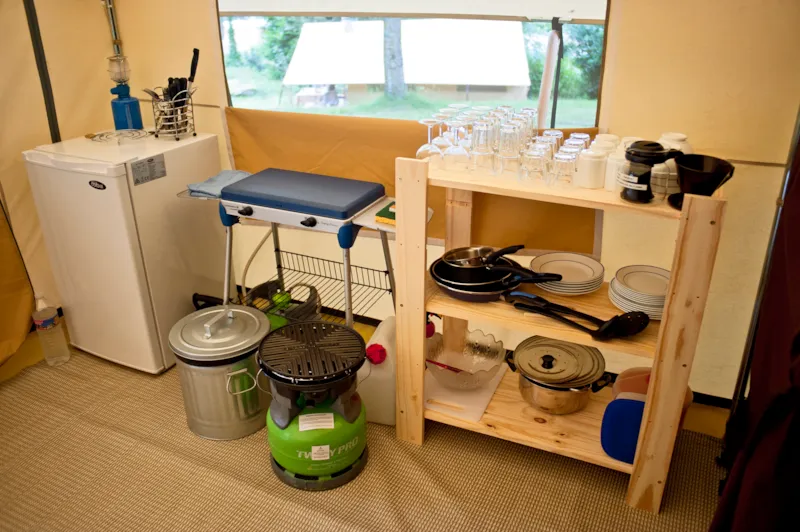 Tente Toile & Bois Classic Iv Vue Forêt