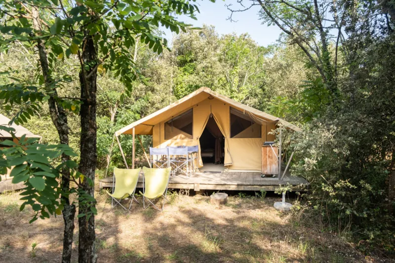 Tente Toile & Bois Classic Iv Vue Forêt