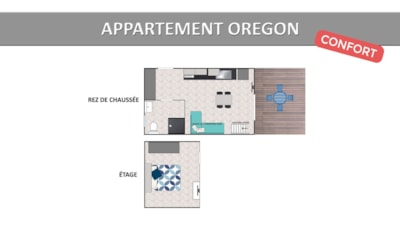APPARTEMENT OREGON. COMFORT