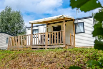 Accommodation - Mobil Home Comfort 2 Bedroom At The Waterfront - Camping Les Ballastières