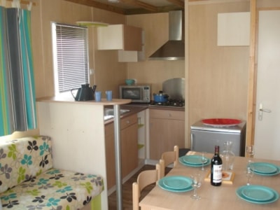 Chalet Charmille Confort 24-26.5m² (2 bedrooms) - sheltered terrace 12m² - TV