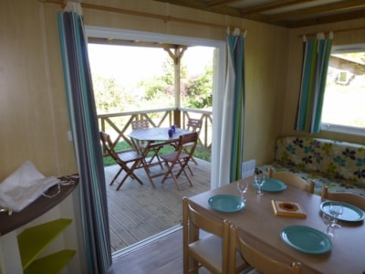 Chalet Charmille Confort 24-26.5m² (2 bedrooms) - sheltered terrace 12m² - TV