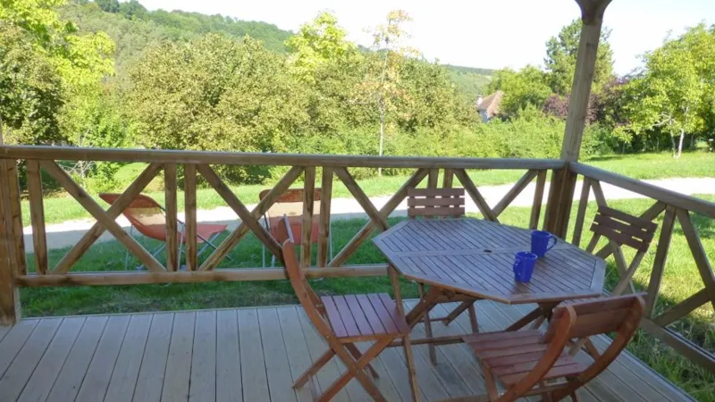 Chalet Charmille Confort 24-26.5M² (2 Chambres) - Terrasse Couverte 12M² - Tv