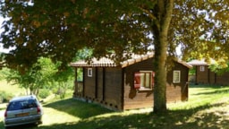 Location - Chalet Standard 25M² (2 Chambres) 2 Adultes Et 2 Enfants - Terrasse Couverte 10M² - Flower Camping Les Terrasses de Dordogne