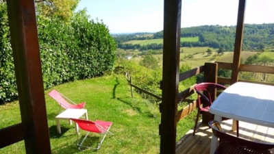 Chalet Standard 25m² (1 bedroom) - sheltered terrace 9m²