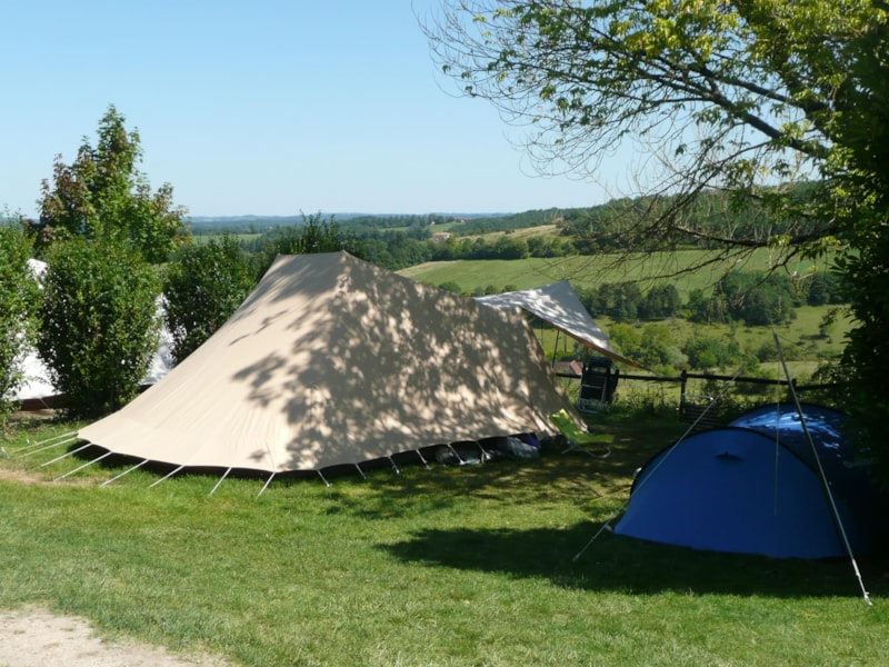 Natuurpakket (1 tent, caravan of camper / 1 auto)