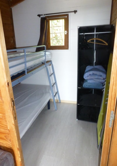 Chalet Standard 25m² 2 adults and 2 childrens - sheltered terrace 10m² - without toilet blocks