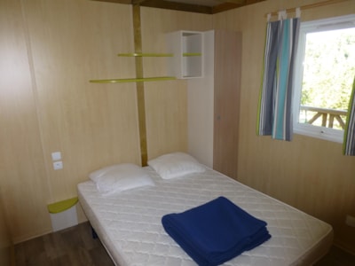 Chalet Charmille Confort 24-26.5m² (2 bedrooms) - sheltered terrace 12m² - TV