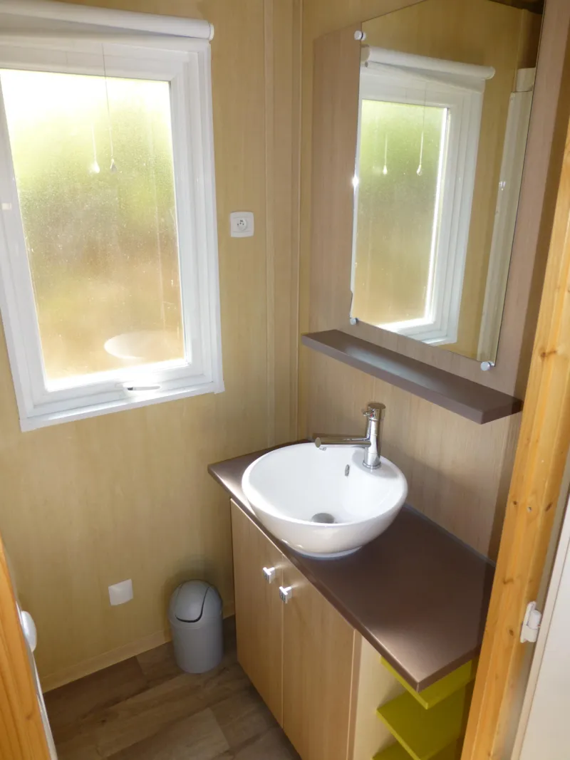 Chalet Charmille Confort 24-26.5M² (2 Chambres) - Terrasse Couverte 12M² - Tv