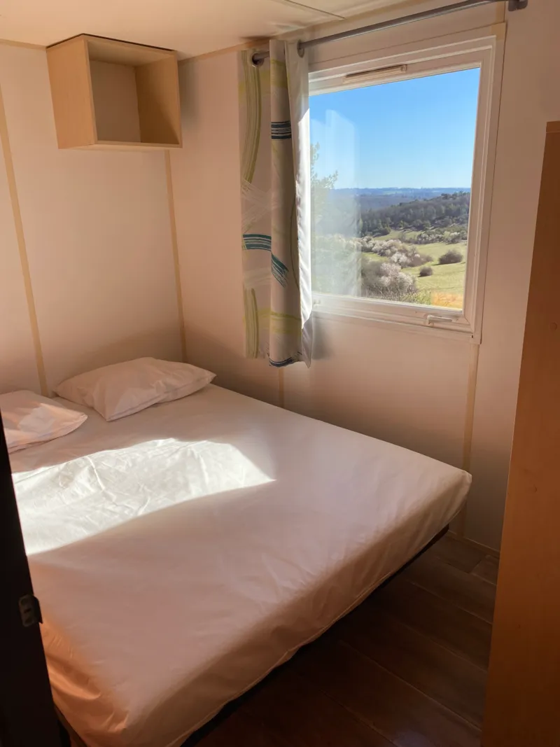 Mobil-Home Chêne Confort 23M² (2 Chambres) - Terrasse Couverte 10M² - Dimanche/Dimanche