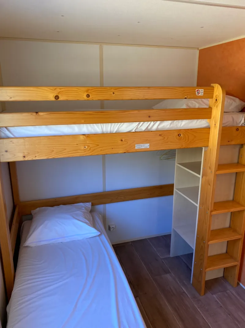 Mobil-Home Chêne Confort 23M² (2 Chambres) - Terrasse Couverte 10M² - Dimanche/Dimanche