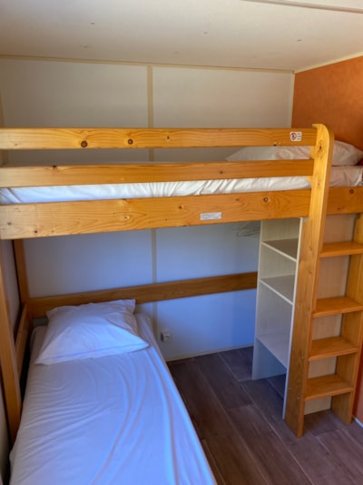 Mobil-Home Chêne Confort 23m² (2bd - 5pers) - 10m² covered terrace