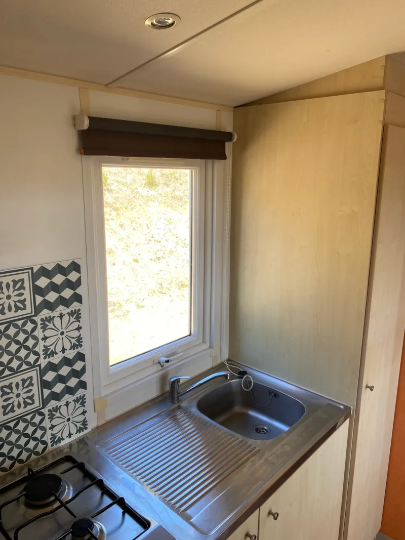 Mobil-Home Chêne Confort 23M² (2 Chambres) - Terrasse Couverte 10M² - Dimanche/Dimanche