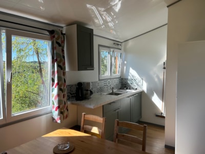 Comfort Chalet, 25 m² - 1 bedroom + 9 m² covered patio