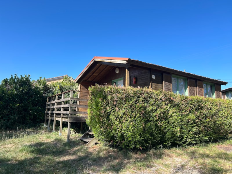 Chalet Standard 25m² (1 slaapkamer) - overdekt terras 9m²
