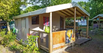 Mietunterkunft - Zelt Eco 20M² 2 Zimmer - Ohne Sanitäranlagen - Clico Chic - Camping Bimbo
