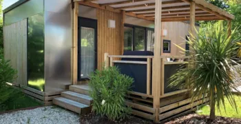 Mietunterkunft - Mobilheim Marjolaine 36M² (3 Zimmer) + 2 Badezimmer + Klimaanlage & Tv - Clico Chic - Camping Bimbo