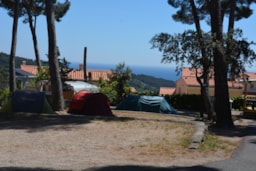 Kampeerplaats(en) - Basisprijs Natuurplaats (1 Tent, Caravan Of Camper / 1 Auto) - Camping de Ceyreste