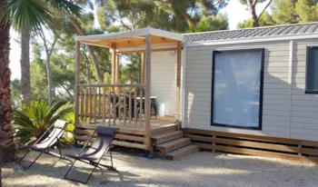 Mietunterkunft - Mobilheim Figuerolles - Camping de Ceyreste