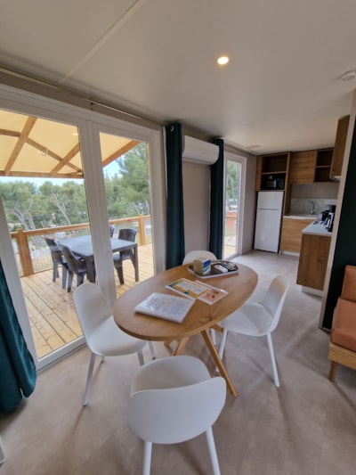 Premium 2 family bedrooms 31.6m² (8.6mx4.2m), + AIR CONDITIONING + DISHWASHER + GAS PLANCHA + TV — 3