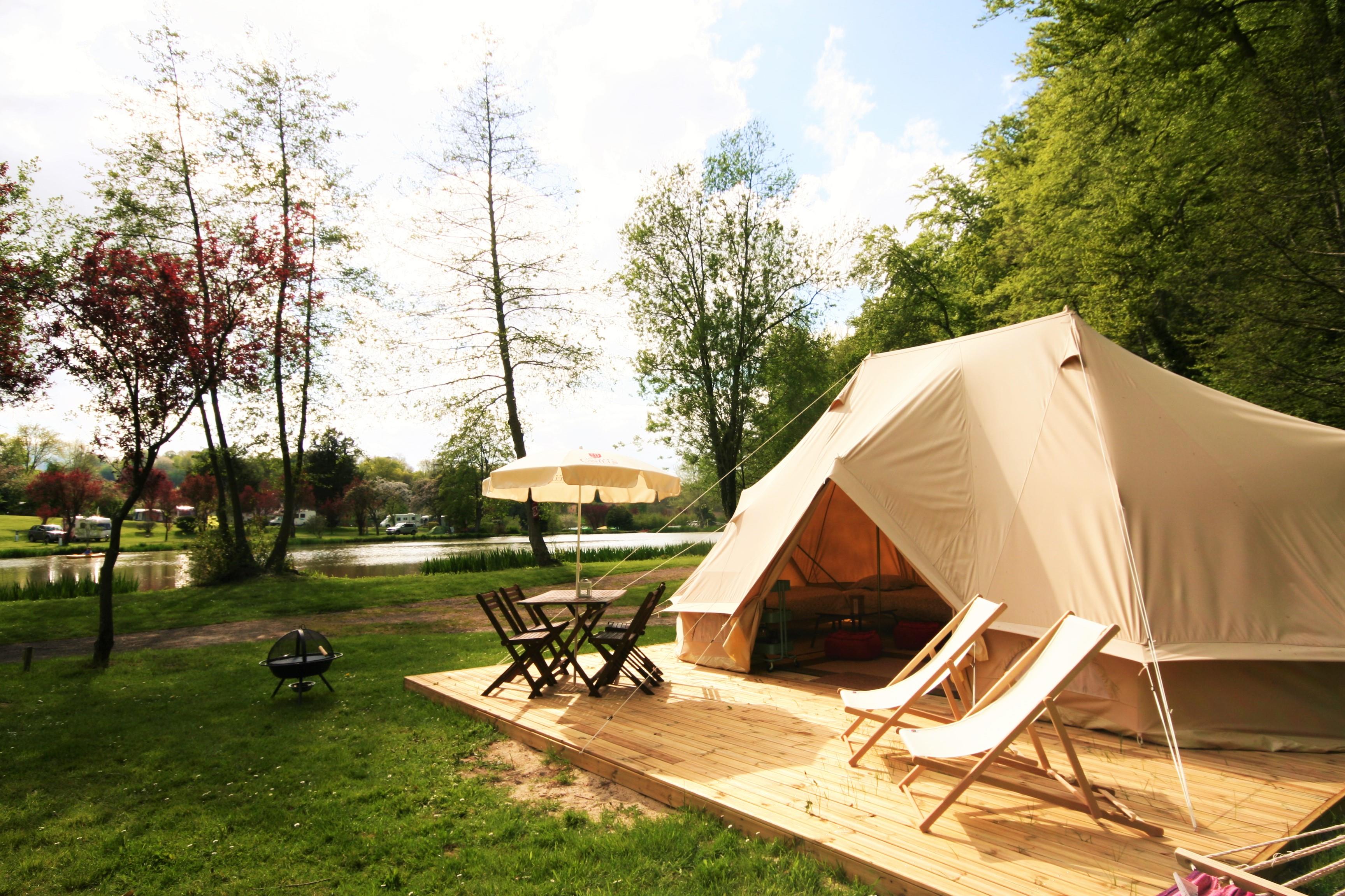 Location - Tente Lodge - Camping Castel Le Brévedent