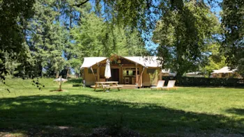 Mietunterkunft - Natur&Lodge Im Reitzentrum Brévedent - Castel Camping Le Brévedent
