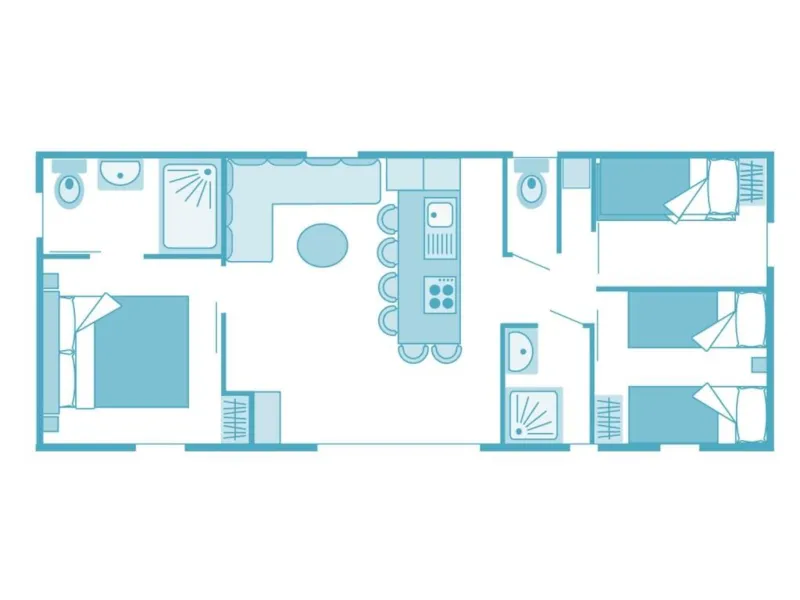 Cottage Paradise - 3 Chambres - 2 Salles De Bain - Premium