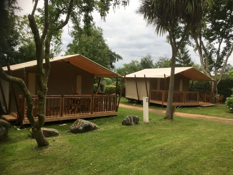 Lodge Tente 2 Chambres Terrasse Couverte
