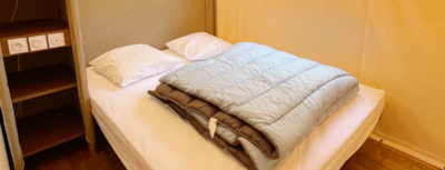Lodge Tent - 2 bedrooms + Covered terrace