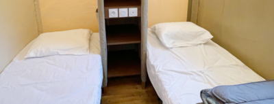 Lodge Tent - 2 bedrooms + Covered terrace