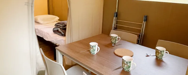 Lodge Tente 2 Chambres Terrasse Couverte