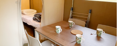 Lodge Tent - 2 bedrooms + Covered terrace