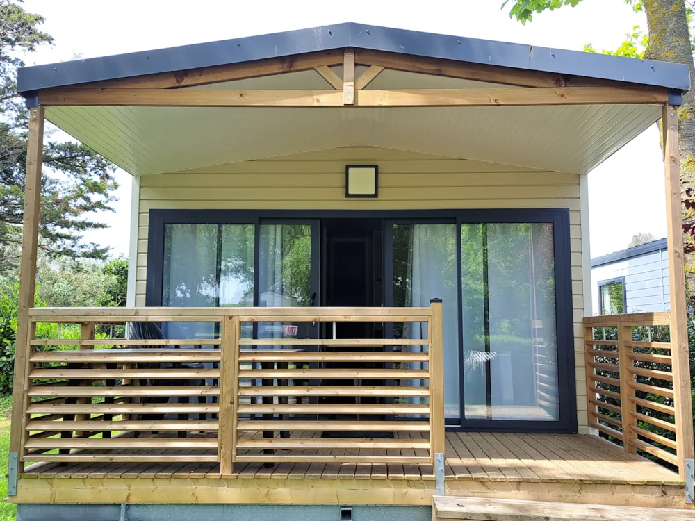 Accommodation - Comfort Mobile Home Sea View 2 Bedrooms Terrace - Camping Les Madières