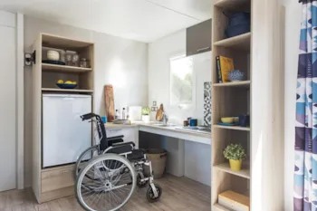 Accommodation - Cottage Adapted For The Disabled - 34 M² - 2 Bedrooms - Camping LE CABELLOU PLAGE*****