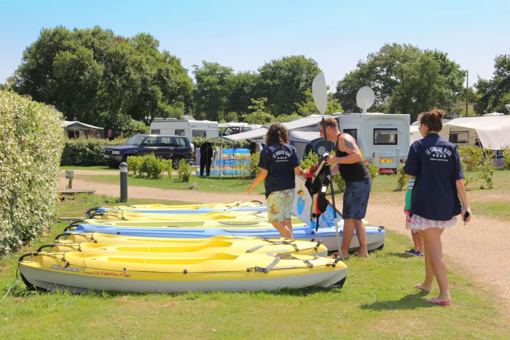 Camping LE CABELLOU PLAGE