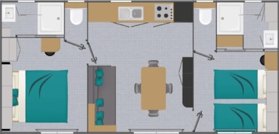 Prestige Bora - 32m² - 2 bedrooms 2 bathrooms — 10