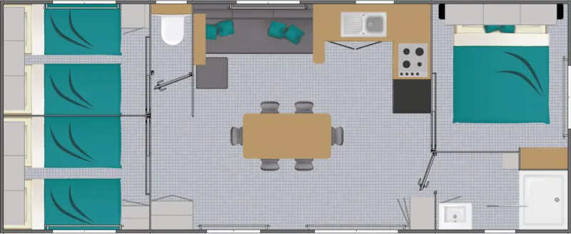 Prestige Lagoon - 36M² - 3 Chambres