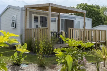 Accommodation - Premium Grand Large - 30 M² - 2 Bedrooms - Camping LE CABELLOU PLAGE*****