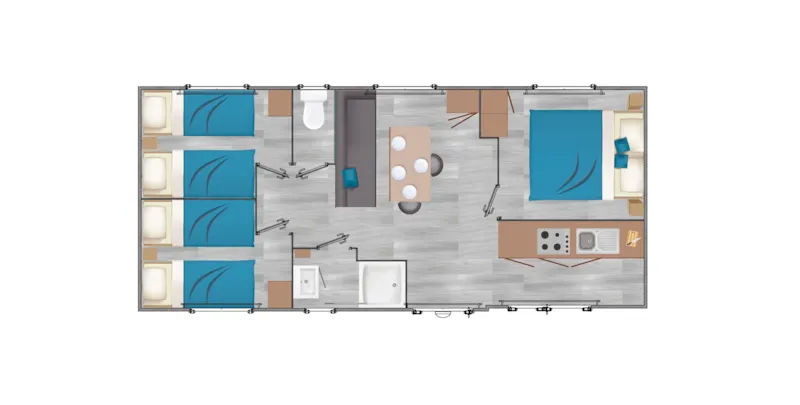 Confort+ Glénan - 32M² - 3 Chambres