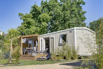 Accommodation - Prestige Cabellou - 40M² - 3 Bedrooms 2 Bathrooms - Camping LE CABELLOU PLAGE*****