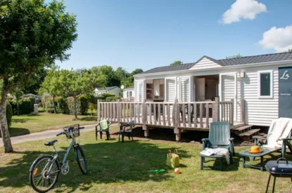Casa Mobile Cottage « Grand Large » 4/5P. 31M² - 2 Camere – Tv – Terrazza