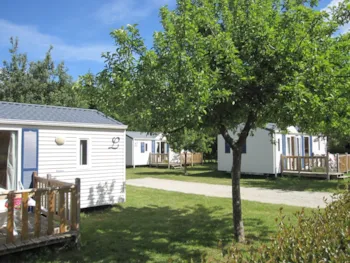 Mietunterkunft - Mobilheim 'Chevalier Lancelot' 2 Ch - Camping La Vallée du Ninian
