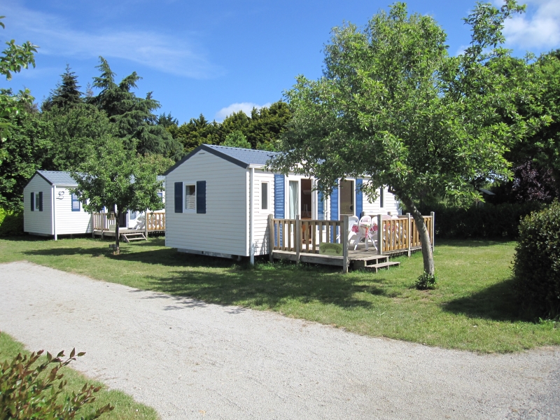 Location - Mobil-Home 'Chevalier Perceval' 2 Ch + Convertible - Camping La Vallée du Ninian