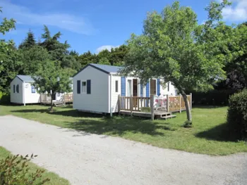 Mietunterkunft - Mobilheim 'Chevalier Perceval' 2 Ch - Camping La Vallée du Ninian