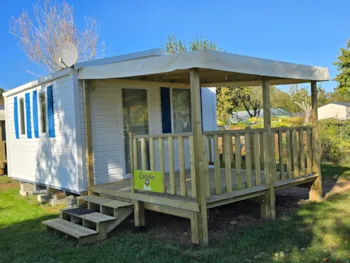 Mietunterkunft - Mobilheim 'Chevalier Yvain' 1 Ch - Camping La Vallée du Ninian
