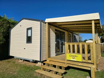 Mietunterkunft - Mobilheim 'Chevalier Gauvain' 2 Ch - Camping La Vallée du Ninian