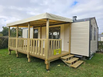 Mietunterkunft - Mobilheim 'Chevalier Perceval' 3 Ch - Camping La Vallée du Ninian